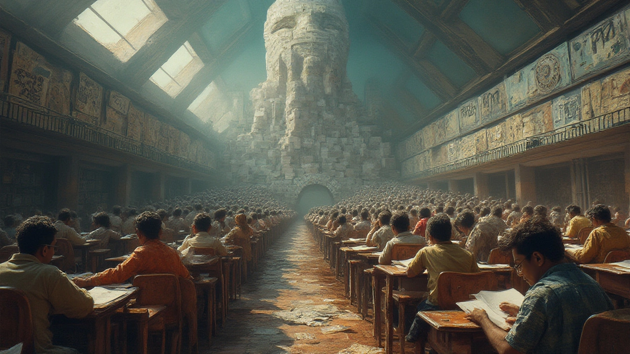 What Makes an Exam So Hard Anyway?