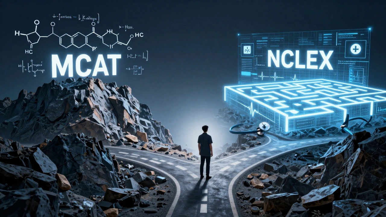 NCLEX vs MCAT: Which Exam is Actually Harder?